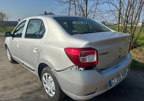 Dacia Logan cena 16000 przebieg: 63400, rok produkcji 2013 z Kalisz małe 254